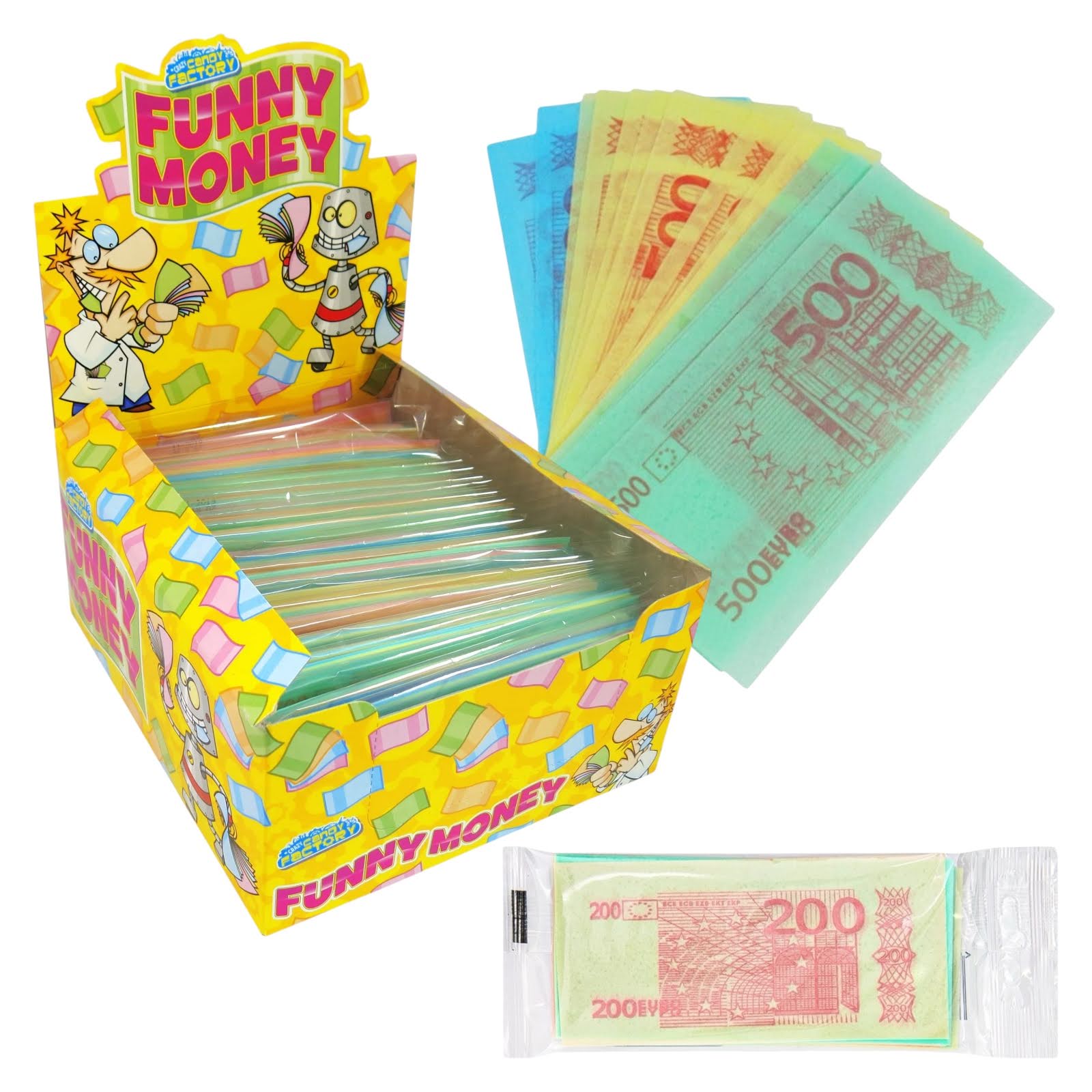 Money Candy Funny Money Edible Paper Novelty Sweets β 24 x 14g Packs