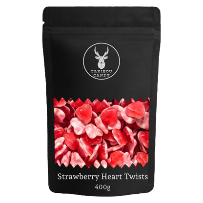 Gummy Heart Twists - Gummy Sweets - Caribou Candy