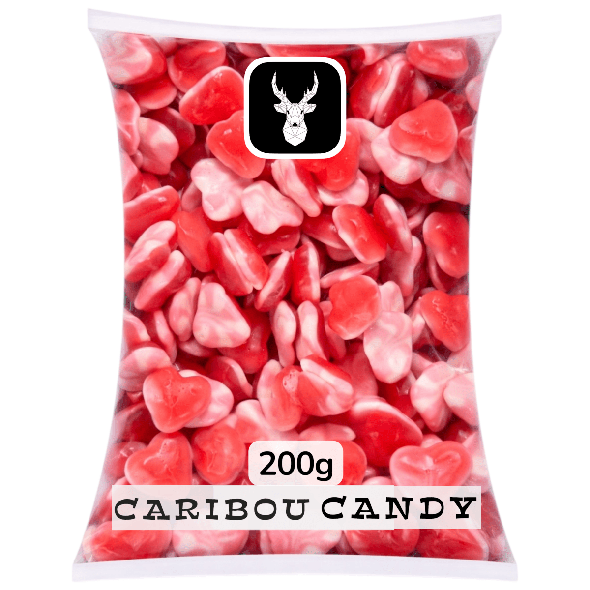 Gummy Heart Twists - Gummy Sweets - Caribou Candy