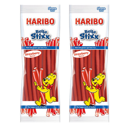 Haribo Balla Stixx Strawberry Laces - Caribou Candy