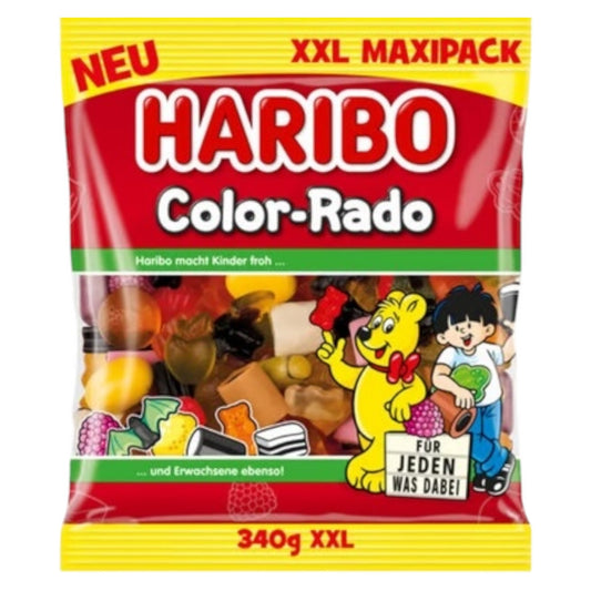 Haribo Color - Rado XXL - Gummy Fizzy Sweets - Haribo