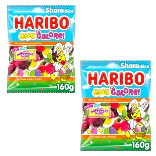 Haribo Eggs Galore Gummy Sweets - Caribou Candy