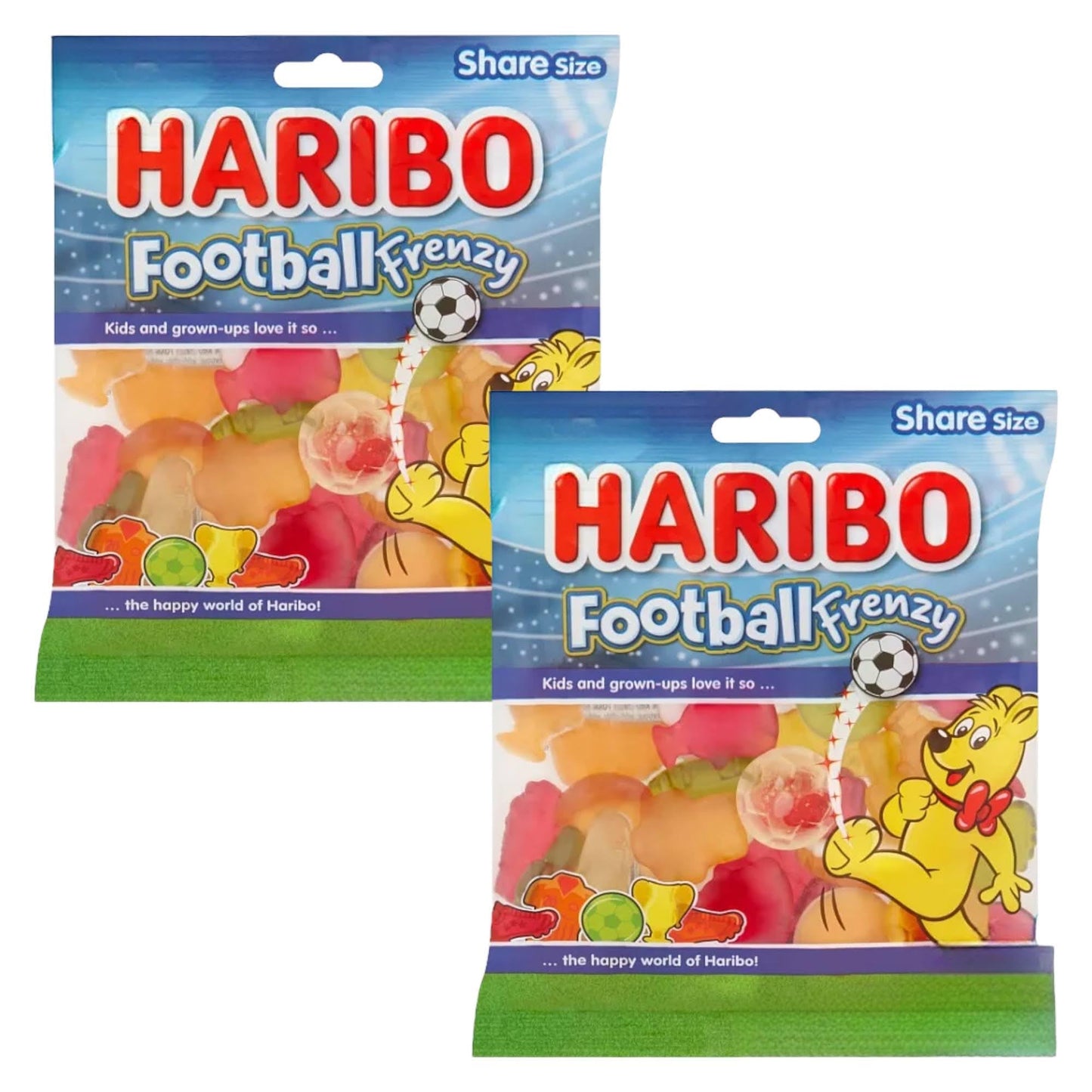 Haribo Football Frenzy - Share Bag - Caribou Candy