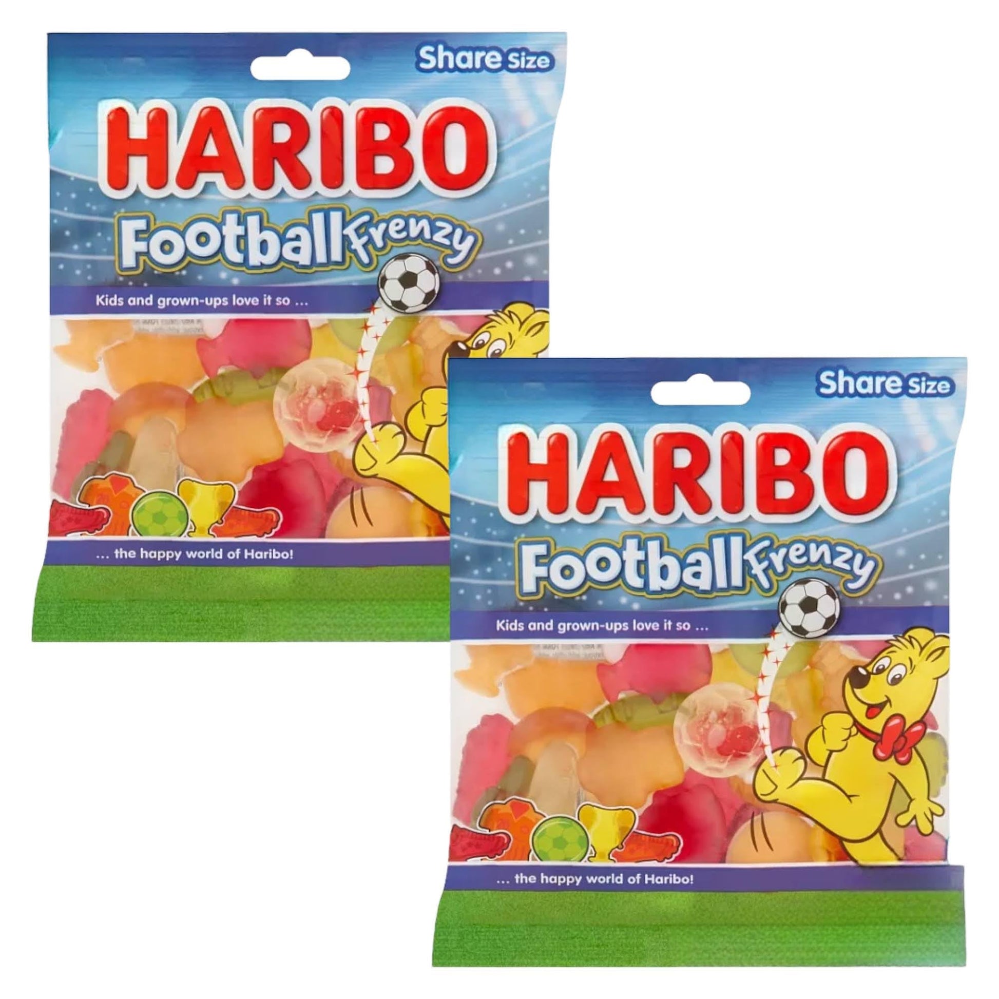 Haribo Football Frenzy - Share Bag - Caribou Candy