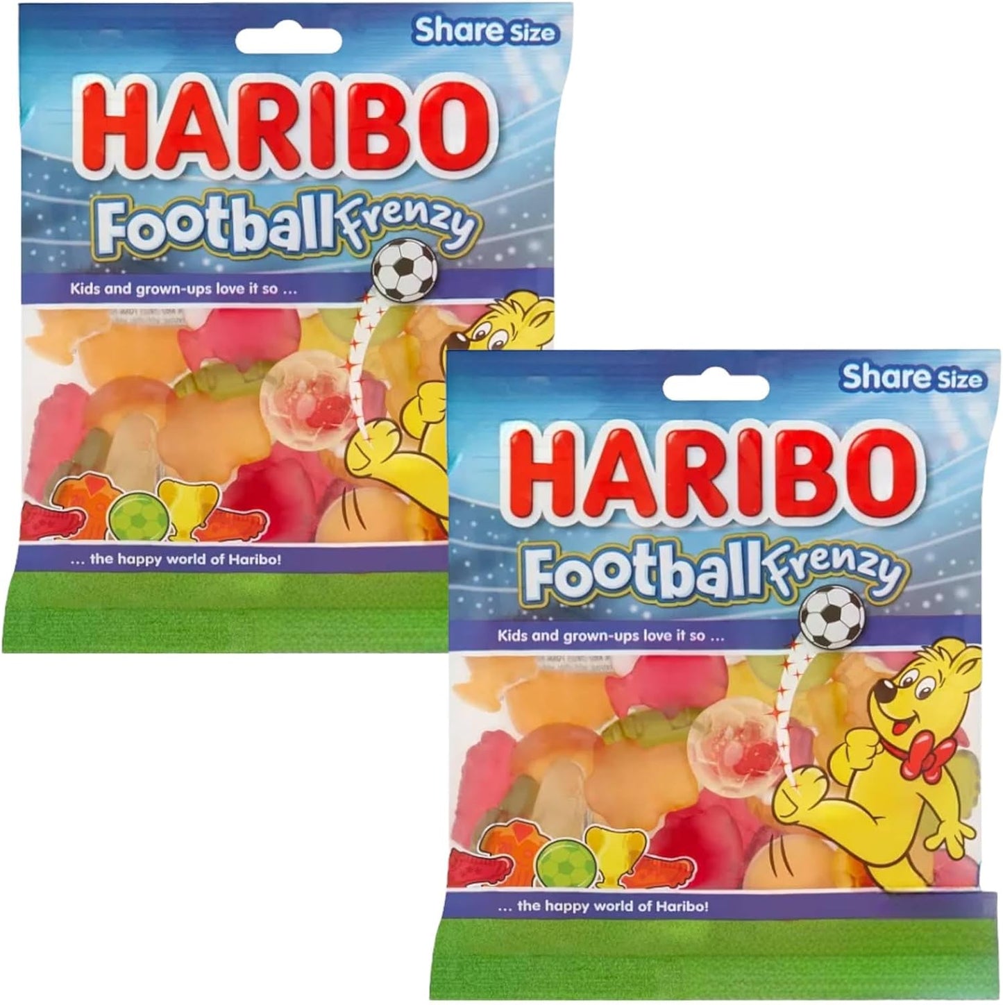 Haribo Football Frenzy - Share Bag - Caribou Candy