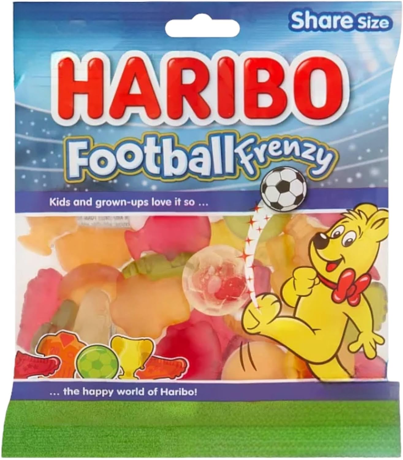 Haribo Football Frenzy - Share Bag - Caribou Candy