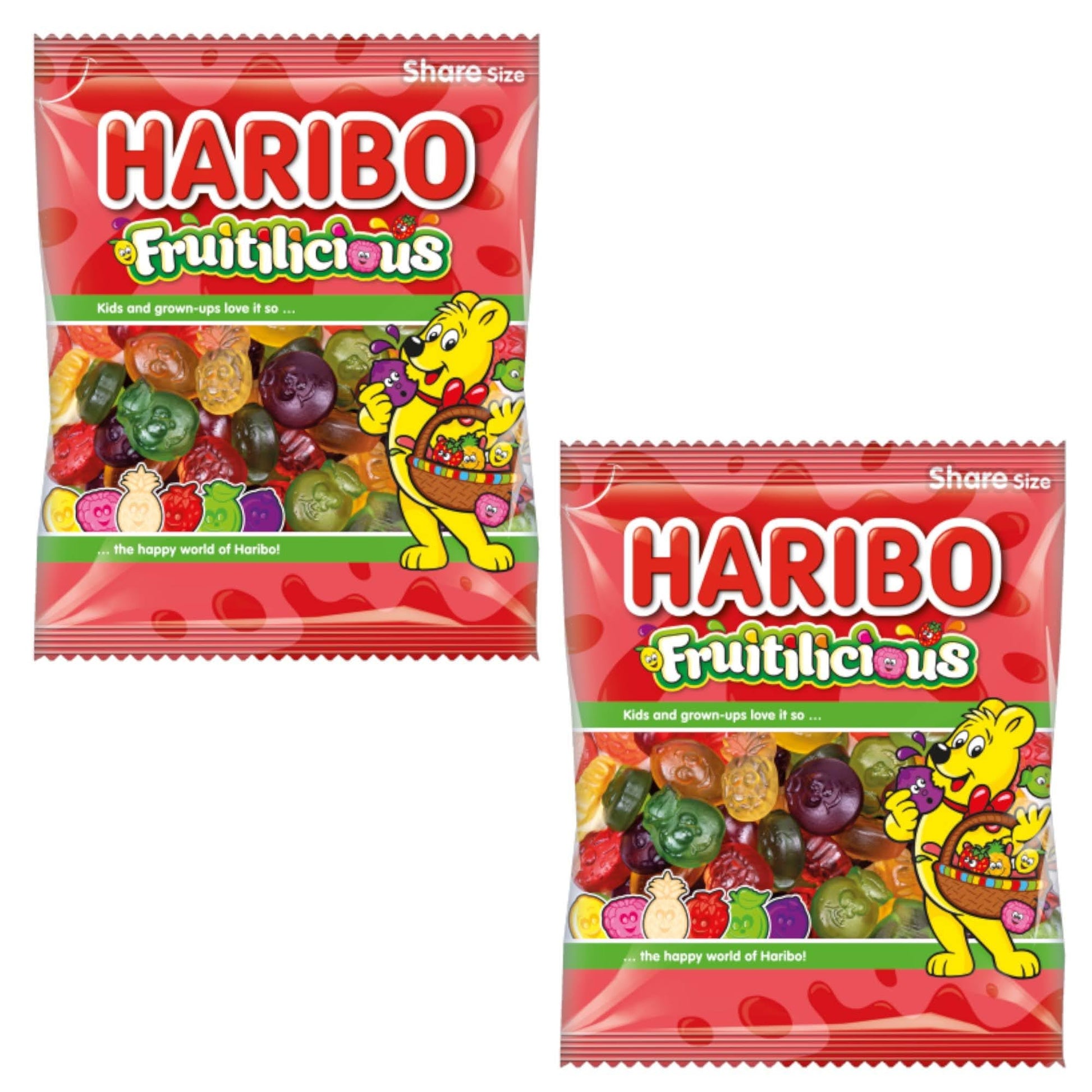 Haribo Fruitilicious Share Bag - Caribou Candy