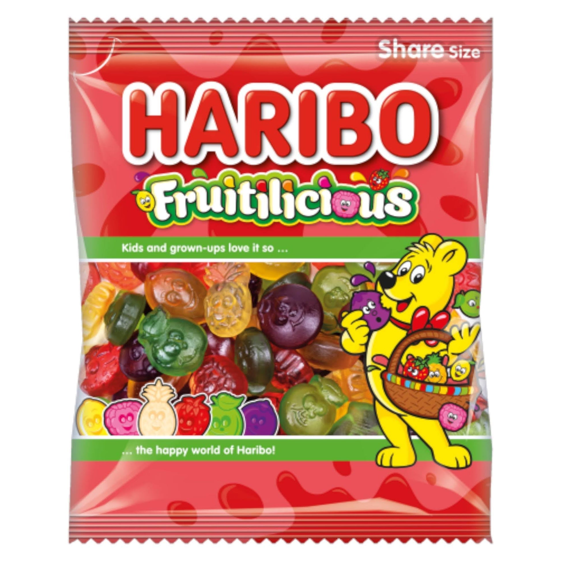 Haribo Fruitilicious Share Bag - Caribou Candy