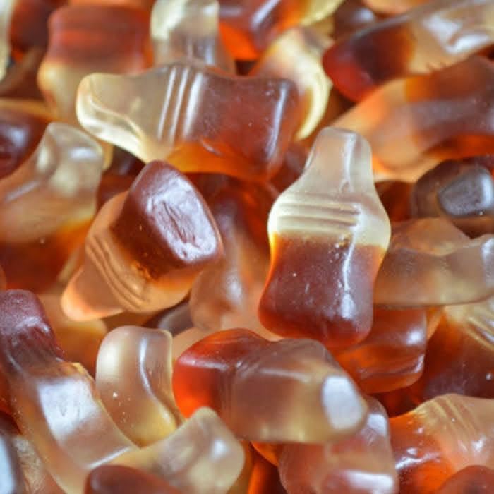 Sour Classic Gummy Cola Bottles – 5lb Bulk Bag