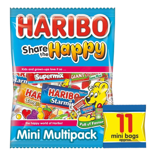 Haribo Happy Mix Mini Mulitpack - Gummy Sweets - Haribo