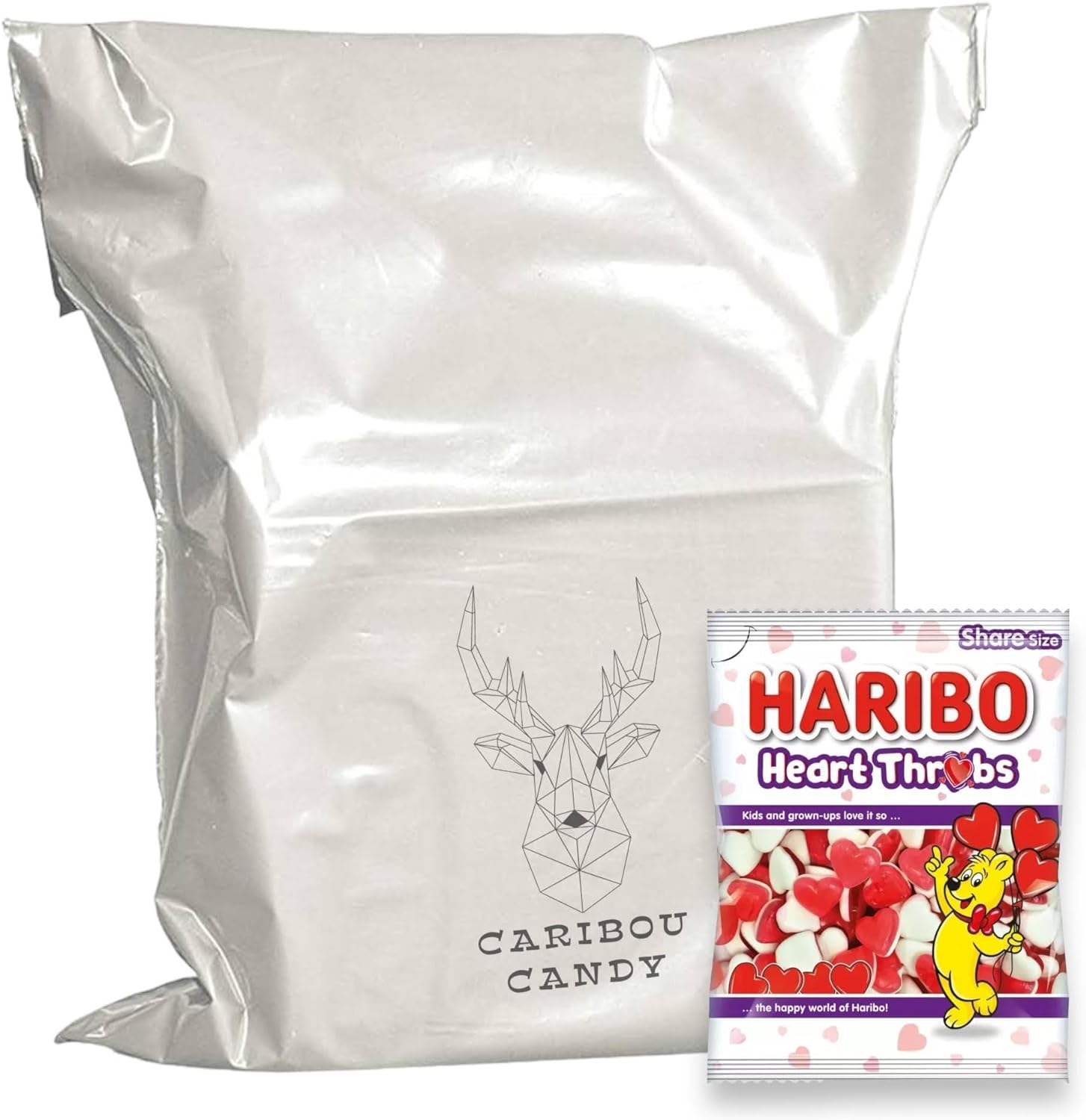 Haribo Heart Throbs - Share Bag - Caribou Candy