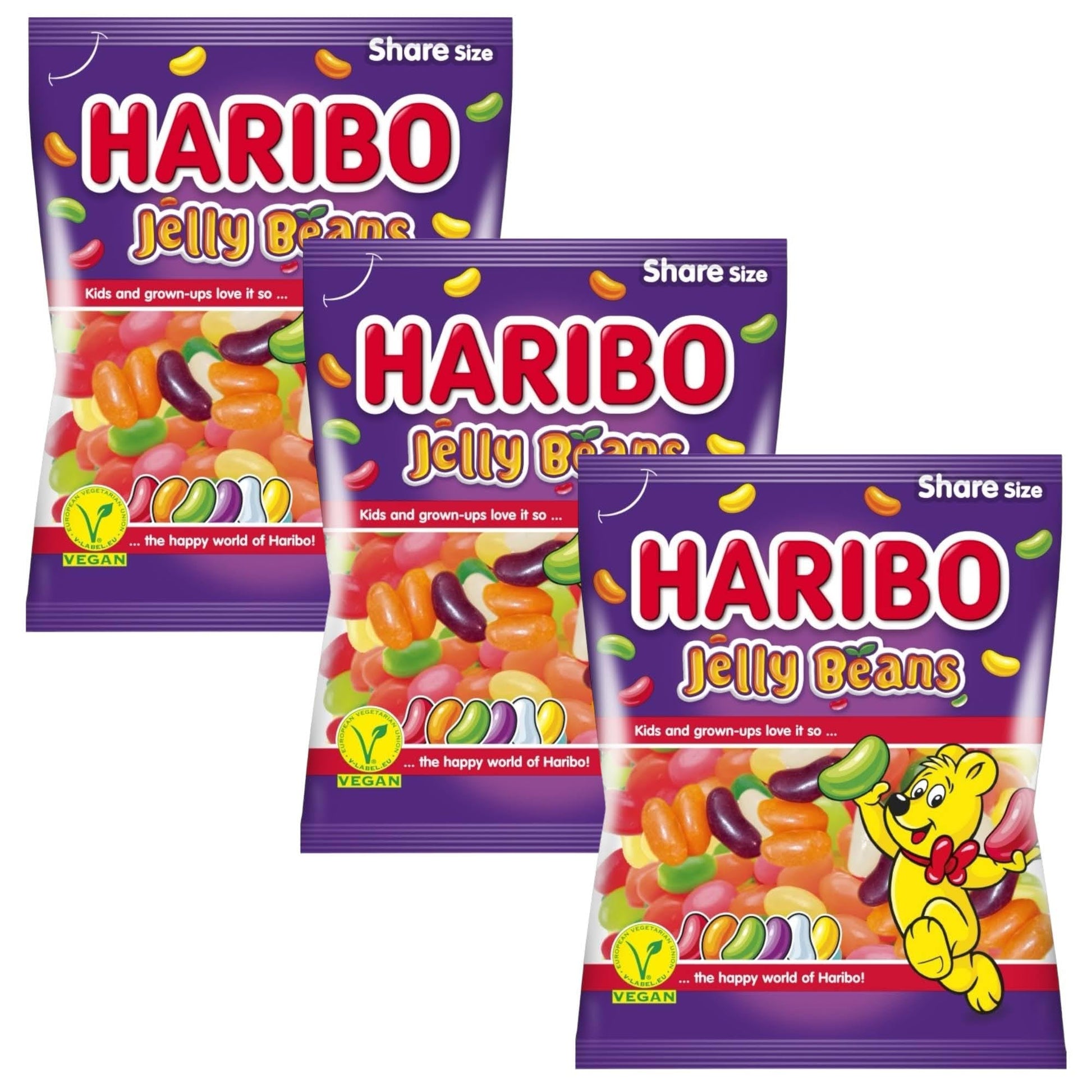 Haribo Jelly Beans - Share Bag - Caribou Candy