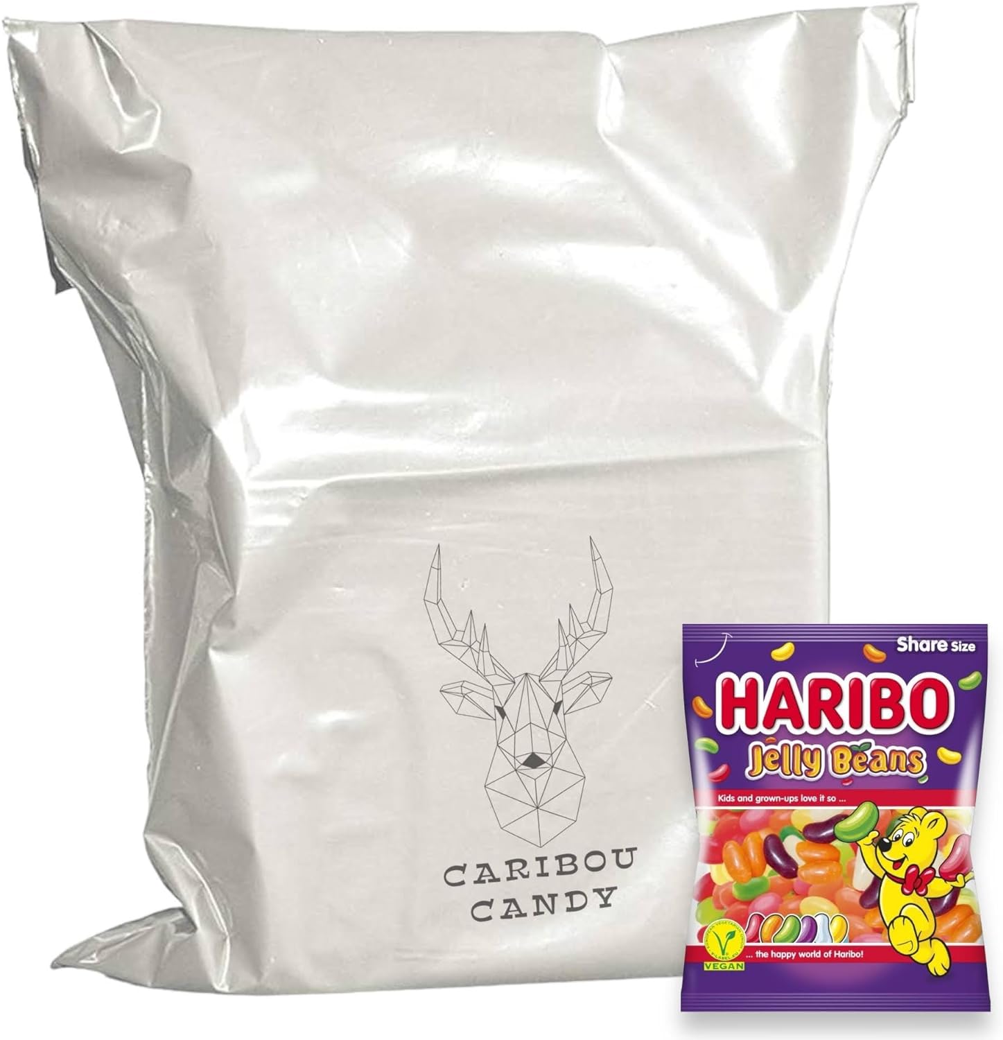 Haribo Jelly Beans - Share Bag - Caribou Candy