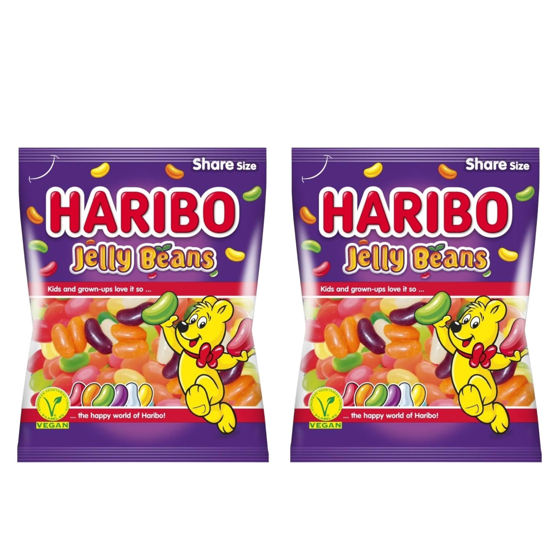 Haribo Jelly Beans - Share Bag - Caribou Candy