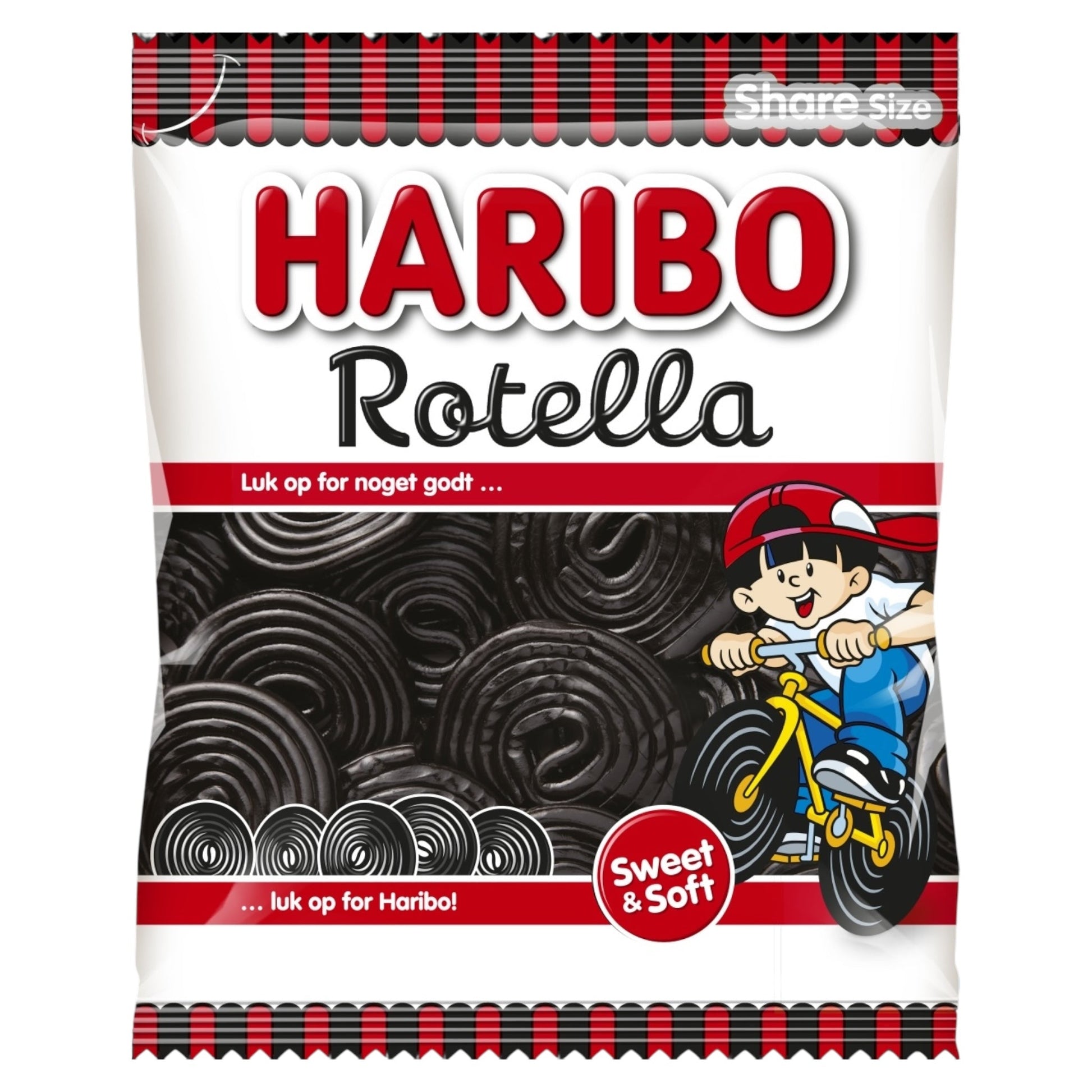 Haribo Rotella - Liquorice - Haribo