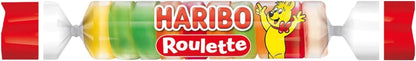 Haribo Roulette Gummy Sweets - Share Bag 6 Rolls - Caribou Candy