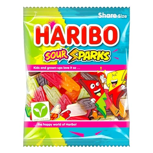 Haribo Sour Sparks Share Bag - Caribou Candy