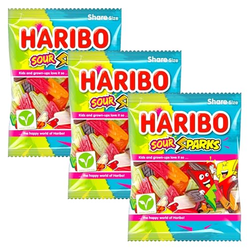 Haribo Sour Sparks Share Bag - Caribou Candy