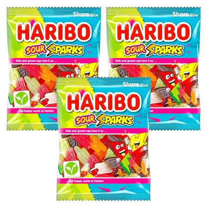 Haribo Sour Sparks Share Bag - Caribou Candy