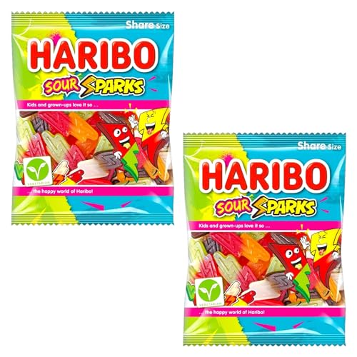 Haribo Sour Sparks Share Bag - Caribou Candy