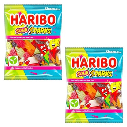 Haribo Sour Sparks Share Bag - Caribou Candy