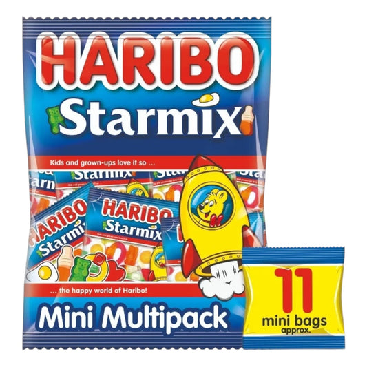Haribo Starmix Mini Bag Mulitpack - Gummy Sweets - Haribo