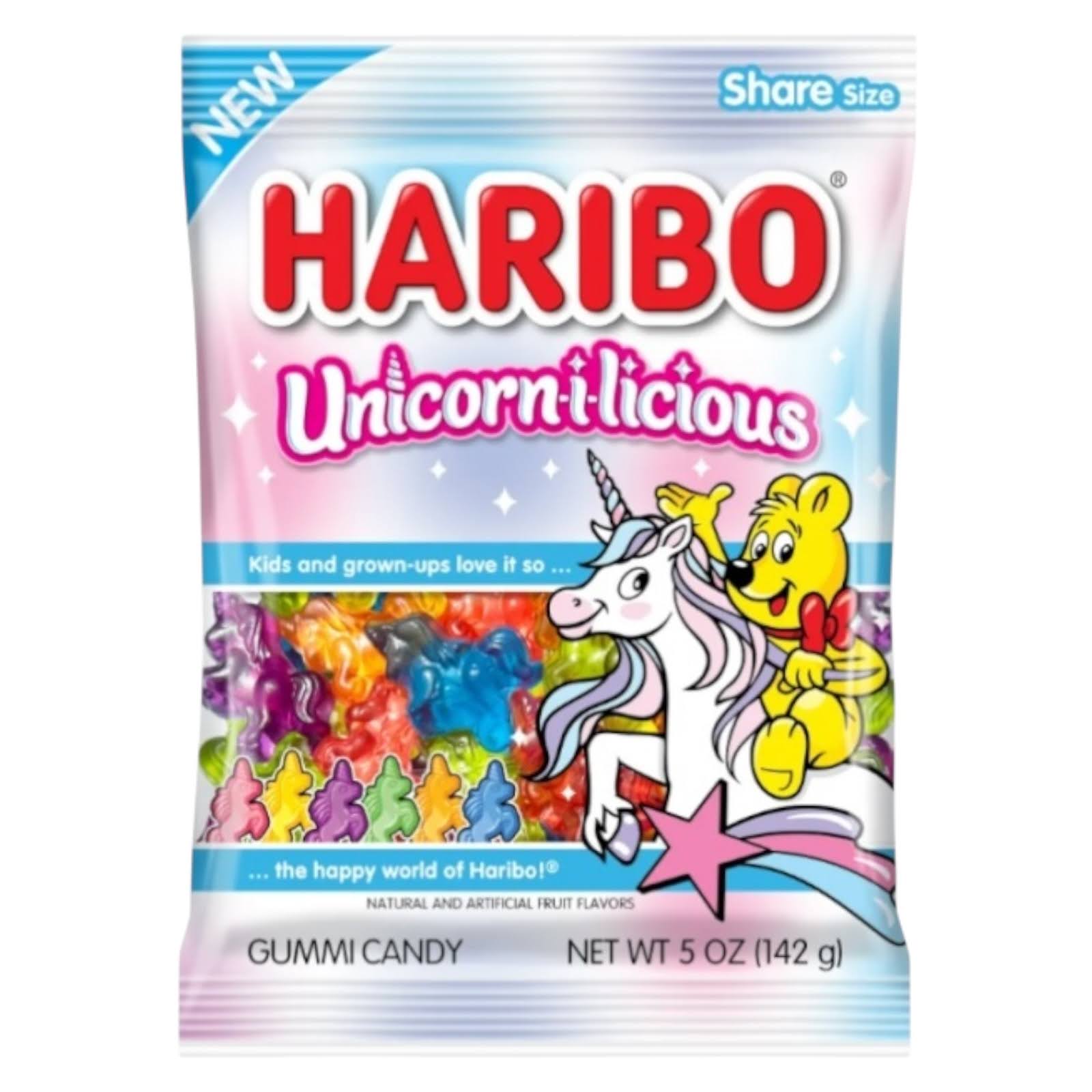 Haribo Unicorn - i - licious - Share Bag - Caribou Candy