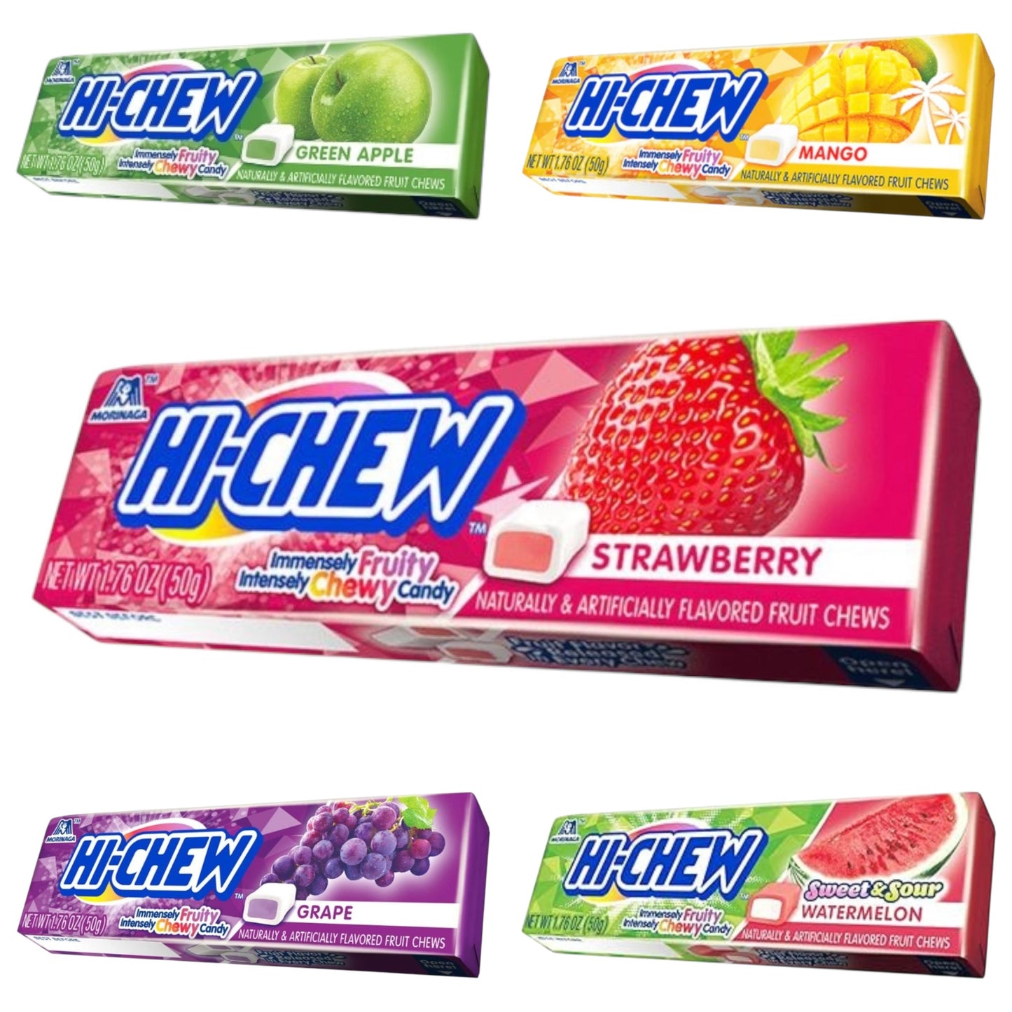 Hi - Chew - 5 Flavour Bundle - Chews - Hi - Chew