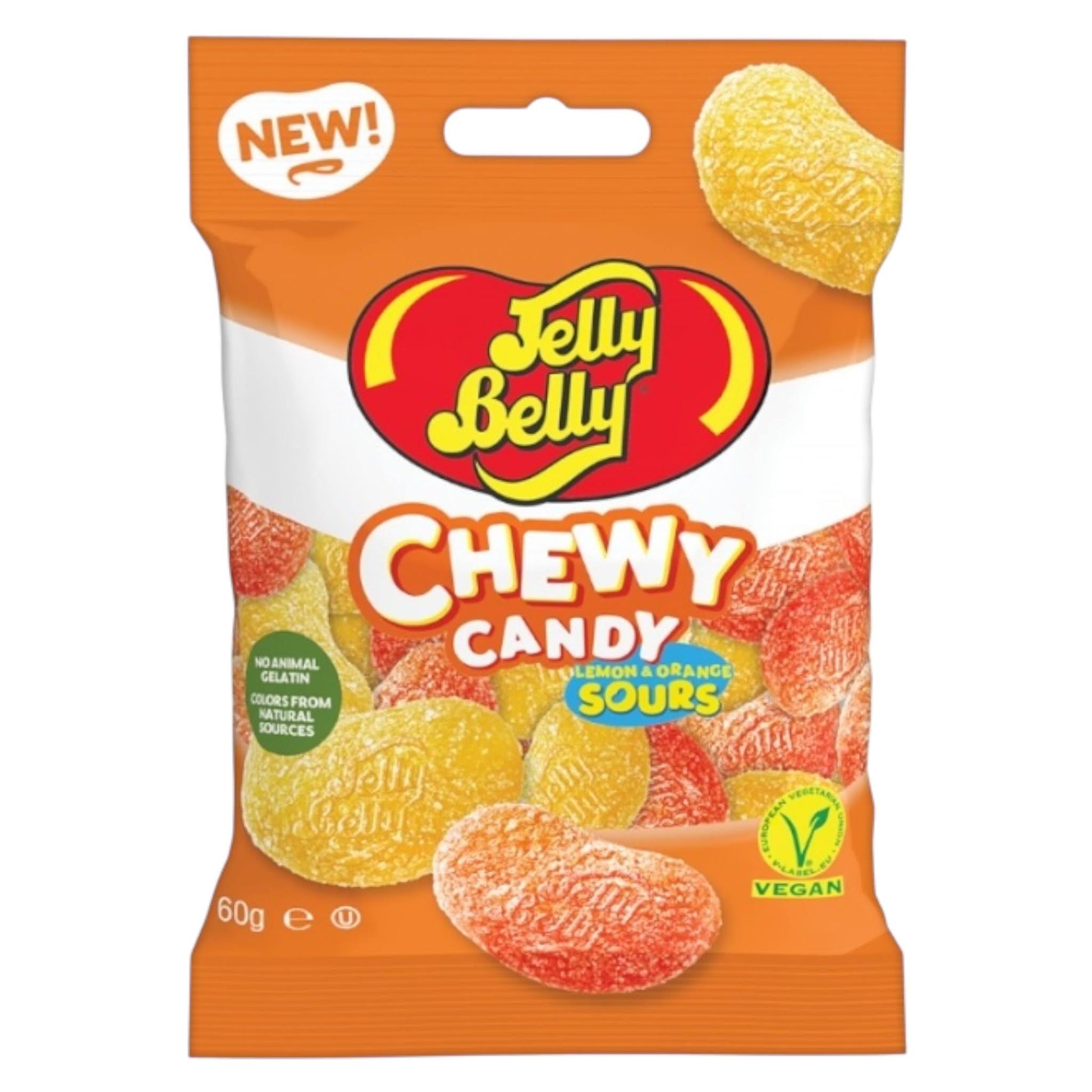 Jelly Belly Chewy Candy Lemon & Orange - Share Bag - Caribou Candy