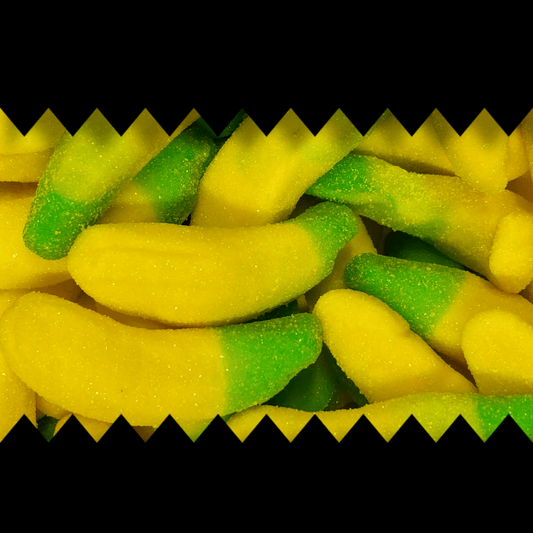 Jelly Filled Bananas - Jelly Filled - Caribou Candy
