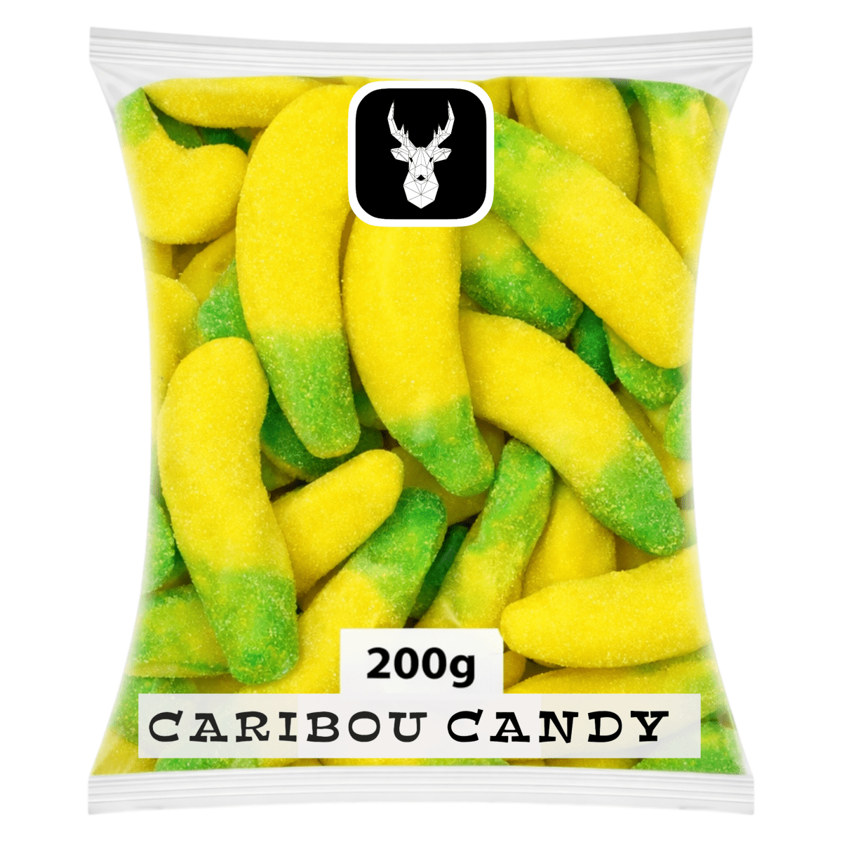 Jelly Filled Bananas - Jelly Filled - Caribou Candy