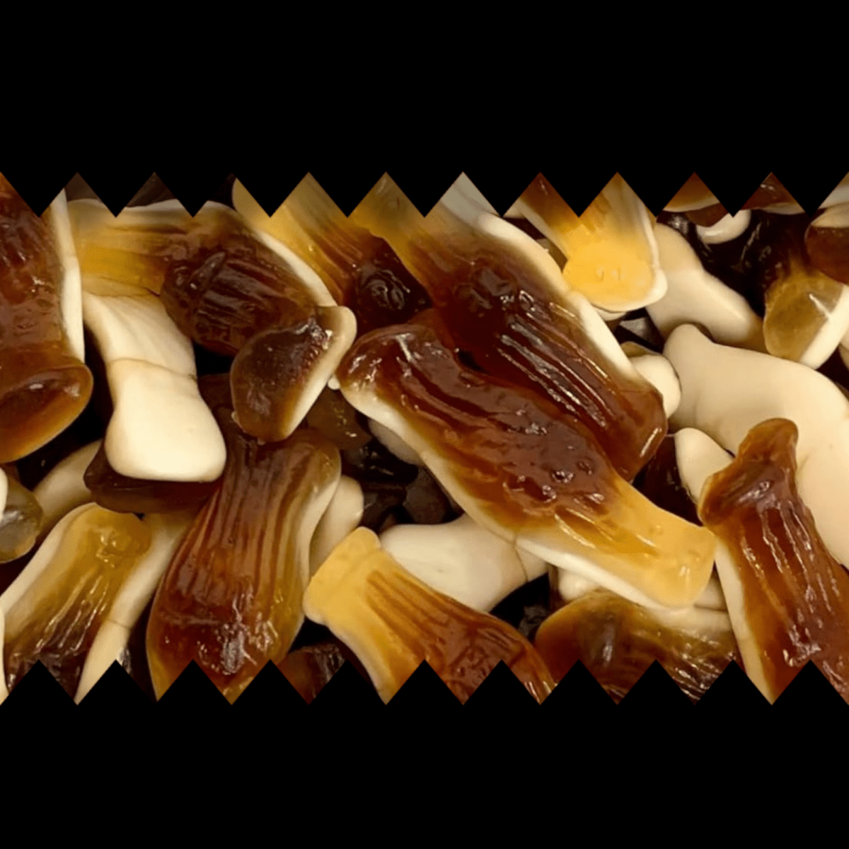 Jelly Filled Cola Bottles - Jelly Filled - Caribou Candy