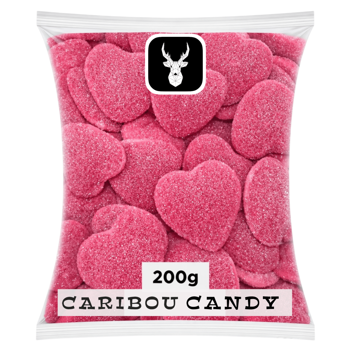 Jelly Filled Red Hearts - Jelly Filled - Caribou Candy