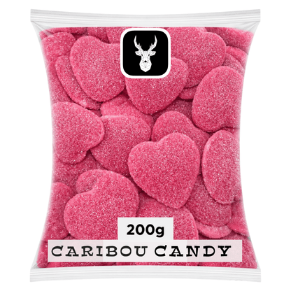 Jelly Filled Red Hearts - Jelly Filled - Caribou Candy