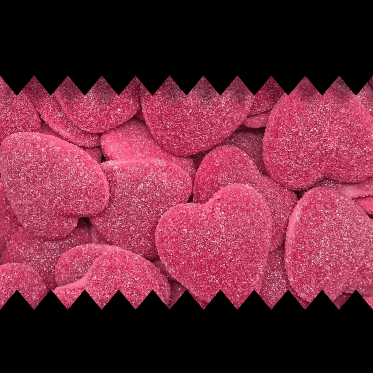 Jelly Filled Red Hearts - Jelly Filled - Caribou Candy