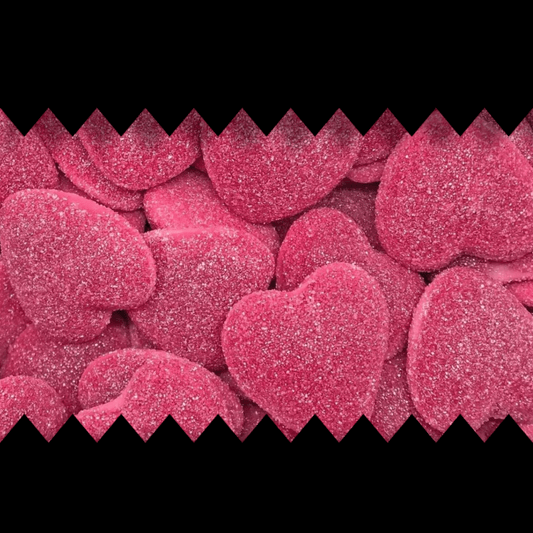 Jelly Filled Red Hearts - Jelly Filled - Caribou Candy