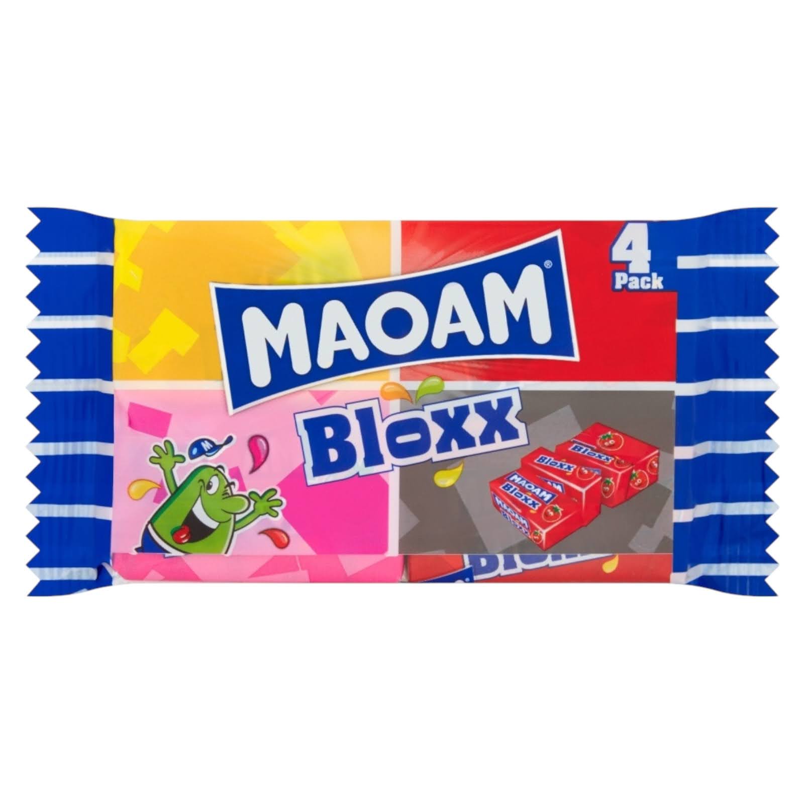 Maoam Bloxx Fruit Flavour Chews - Mixed 4 Pack - Caribou Candy