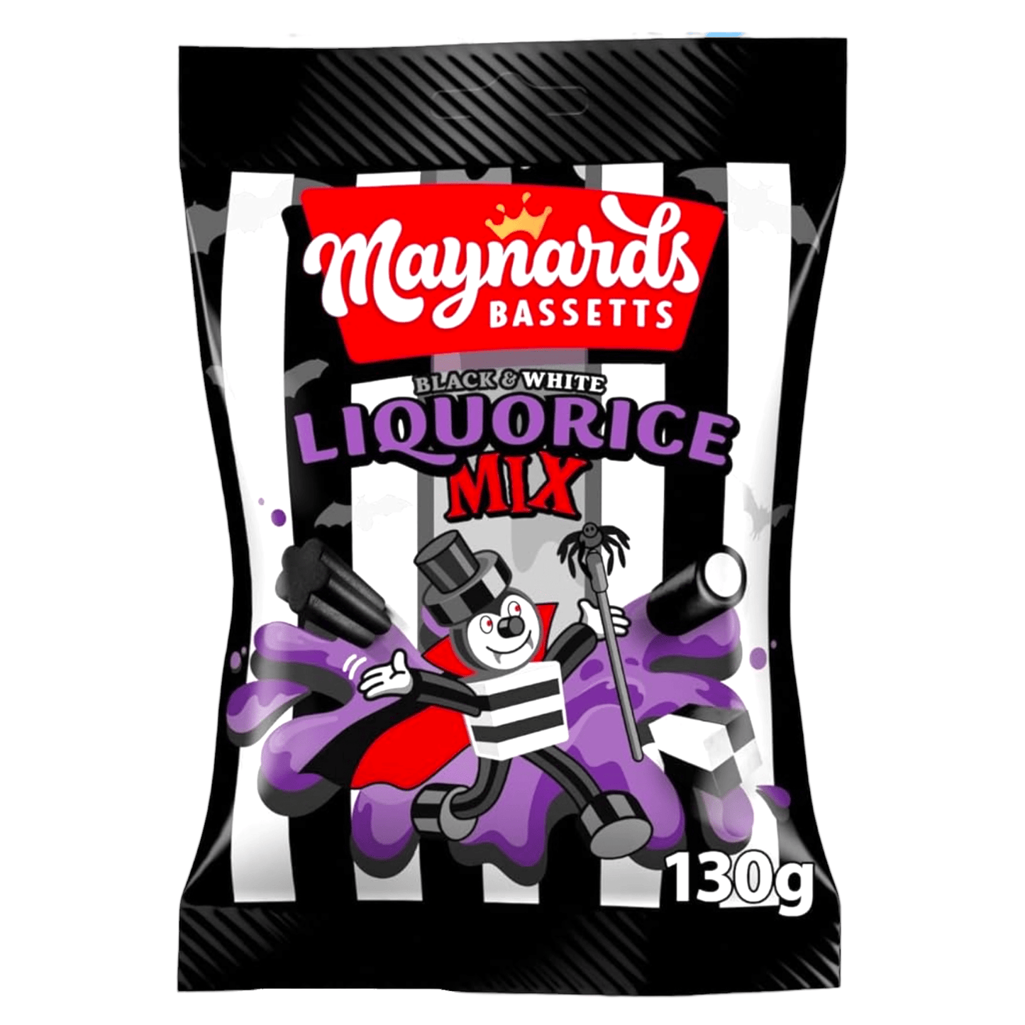 Maynard’s Liquorice Mix Black & White - Liquorice - Maynards Bassetts