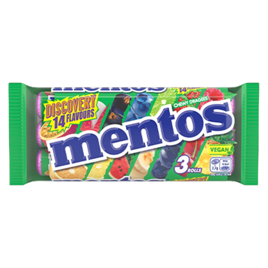 Mentos Discovery Chewy Sweets 3 Pack 112g - Chewy Sweets - Mentos