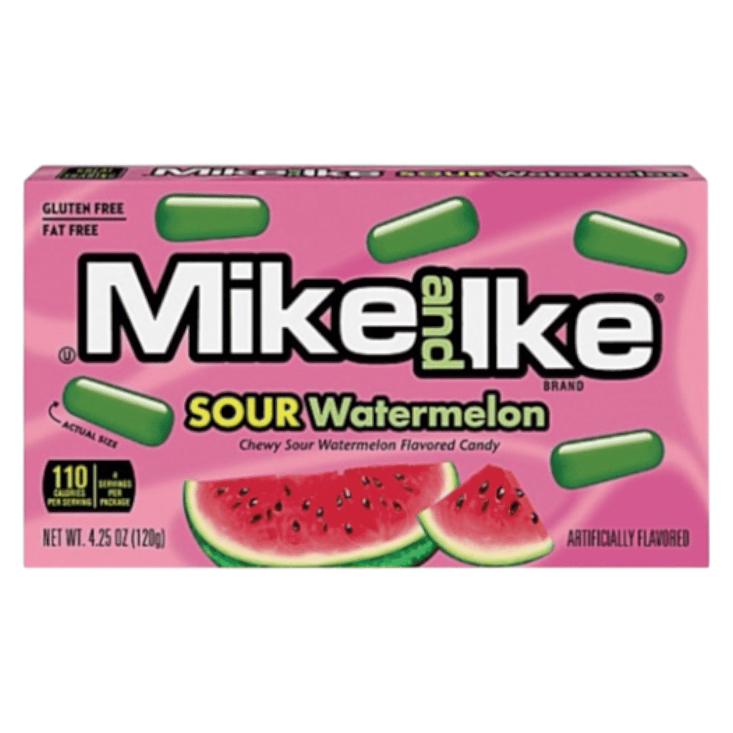 Mike and Ike Sour Watermelon - Sweets - Mike and Ike