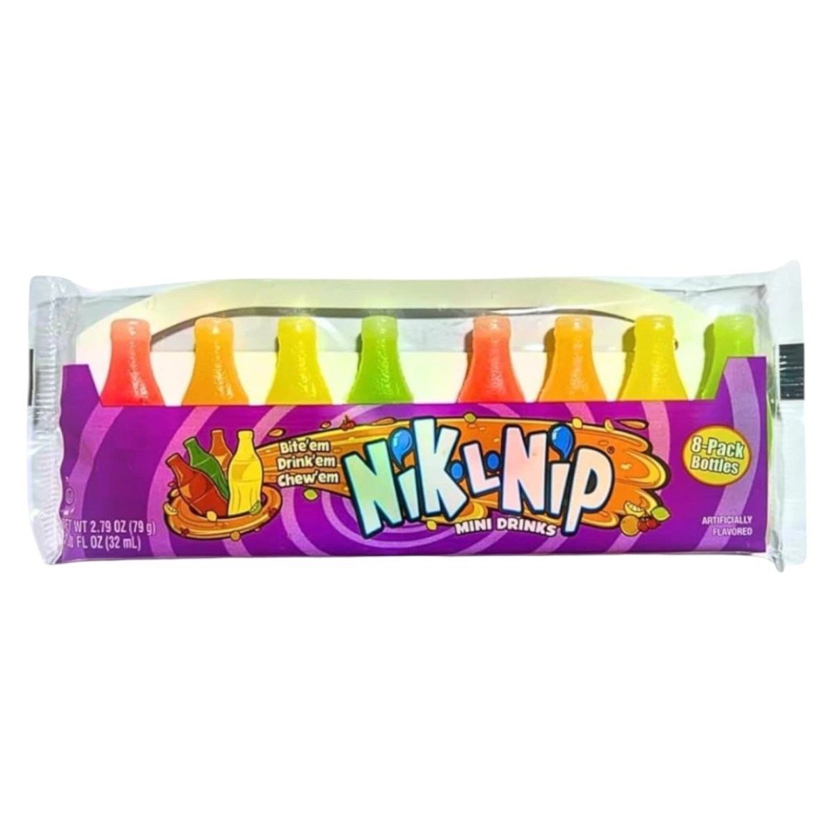 Nik - L - Nip Minis 8pk - Wax Chew - Tootsie Roll