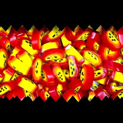 Passion Fruit Peel Slices - Liquorice Slices - Caribou Candy