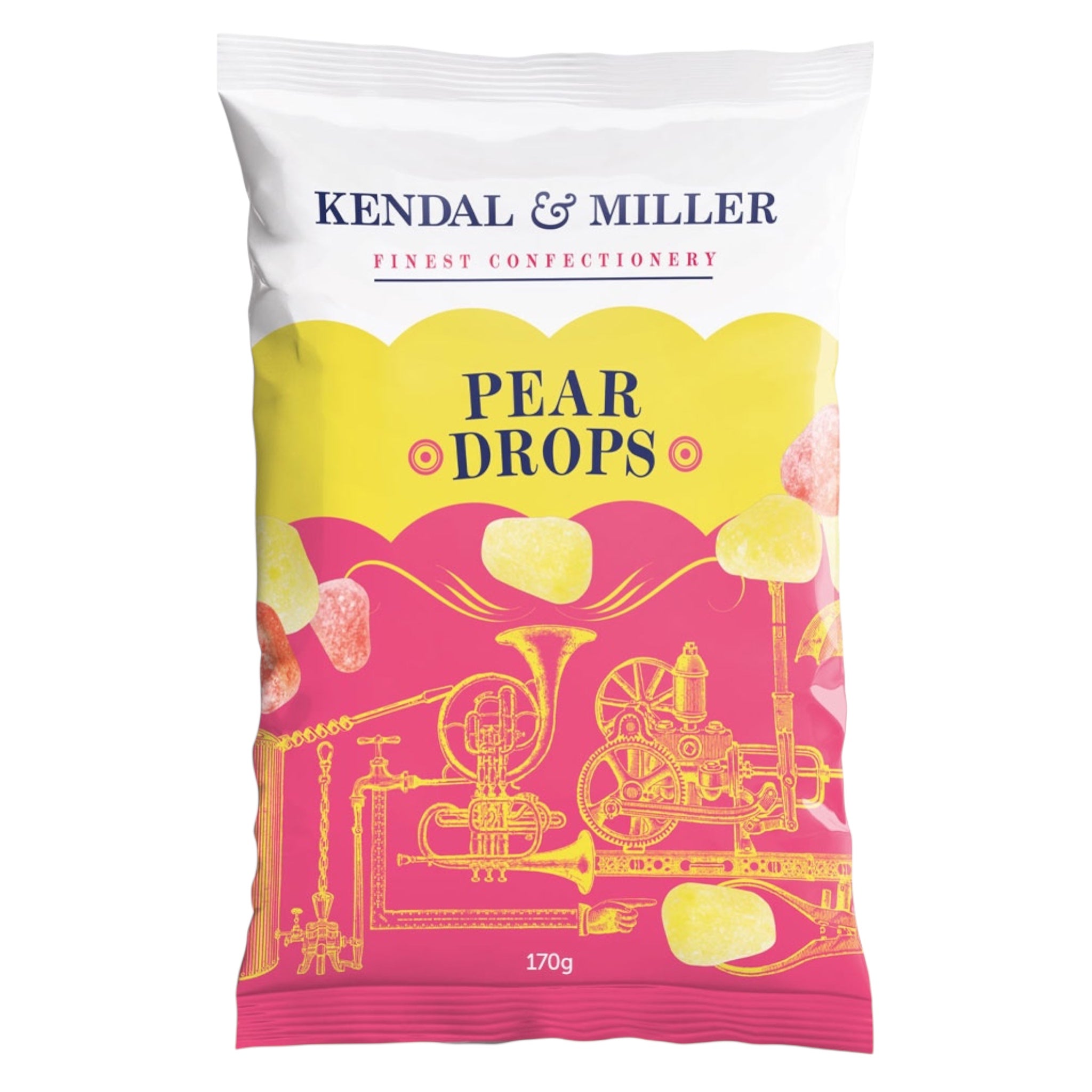 Pear Drops 170g – Finest Boiled Sweets | Kendal & Miller