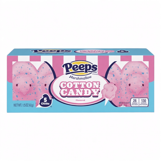 Peeps Cotton Candy - 5 Pack - Marshmallows - Peeps