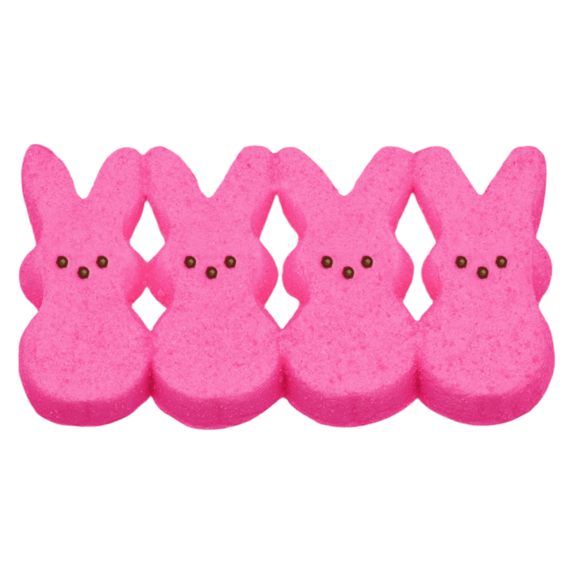 Peeps Pink Bunnies - 4 Pack - Marshmallows - Peeps
