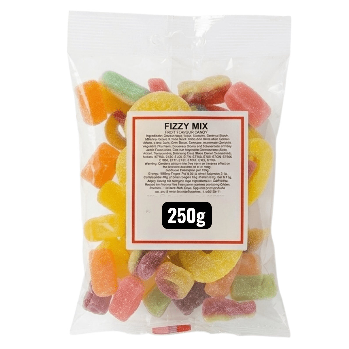 Pick n Mix Fizzy Sweets Random 250g Value Mix - Gummy Fizzy Sweets - Pick&Mix