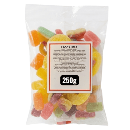 Pick n Mix Fizzy Sweets Random 250g Value Mix - Gummy Fizzy Sweets - Pick&Mix