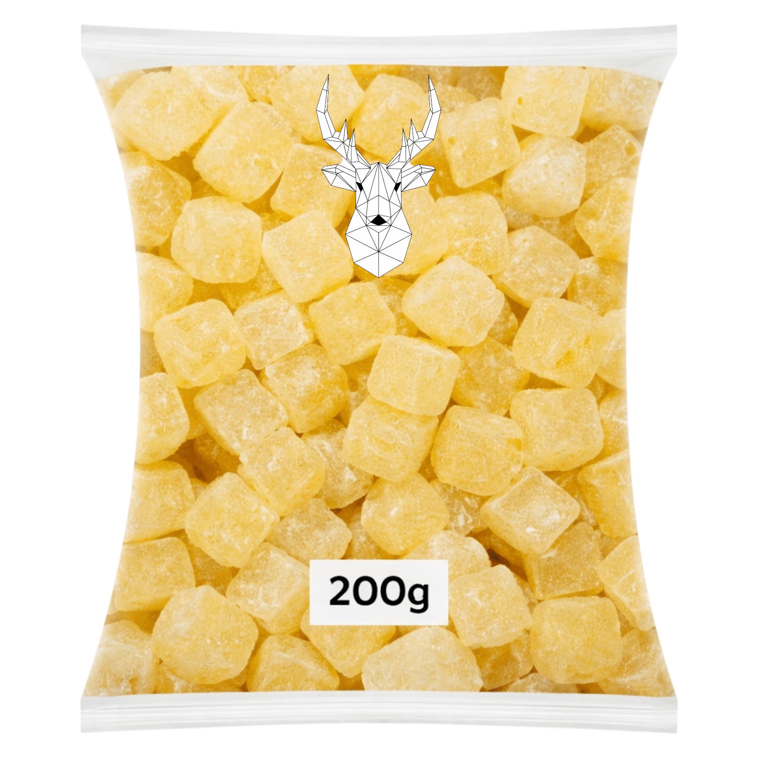 Pineapple Cubes - Classics - Caribou Candy