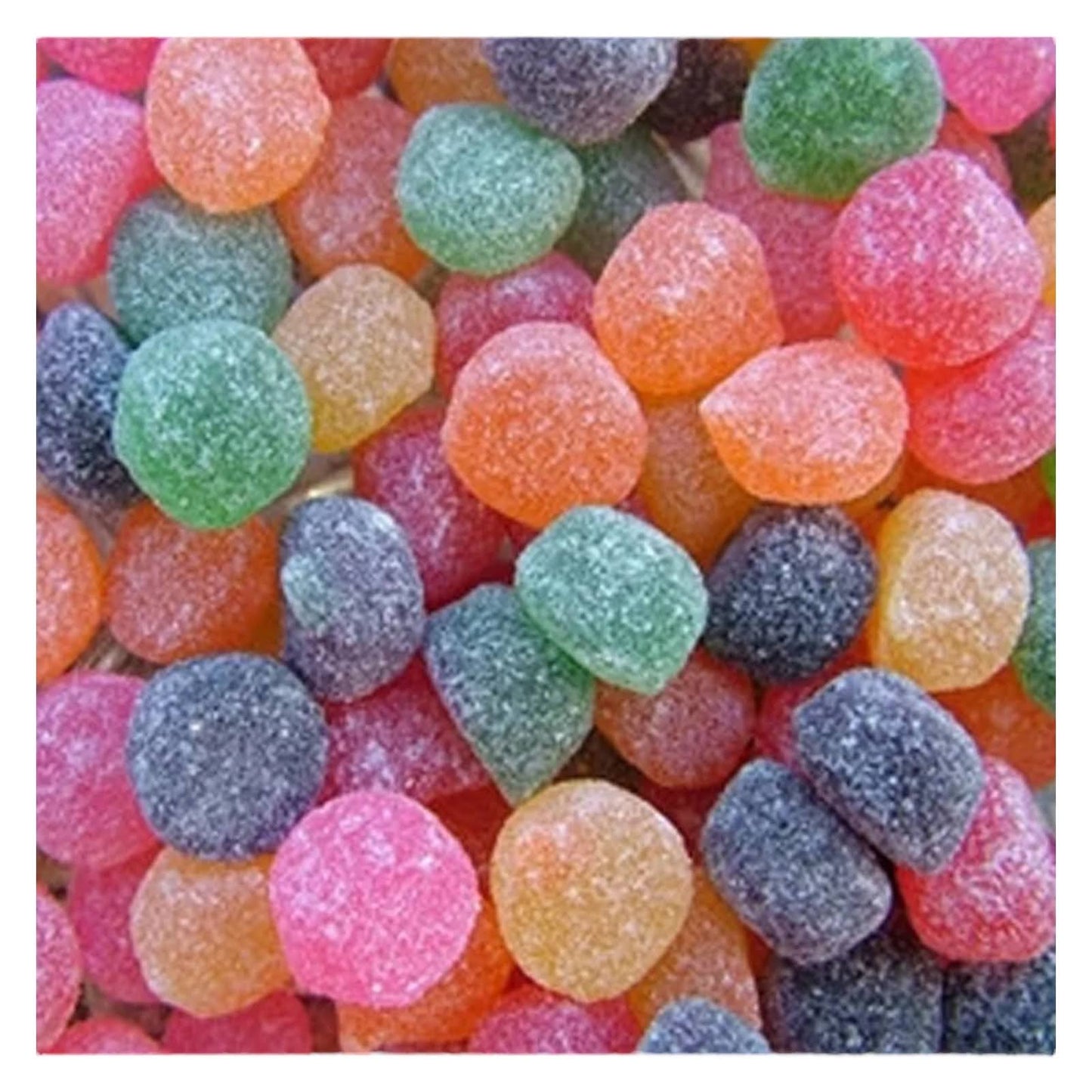 Rowntree’s Jelly Tots Tangy – Fruity & Zingy Sweets - Caribou Candy