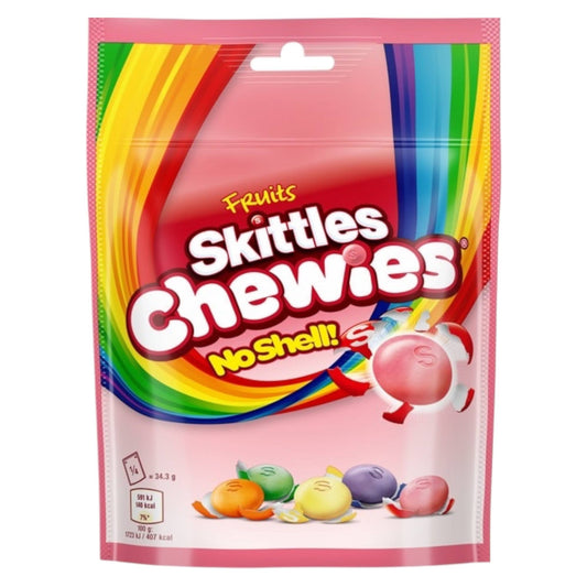 Skittles Chewies Fruits - 137g - Chewy Sweets - Skittles